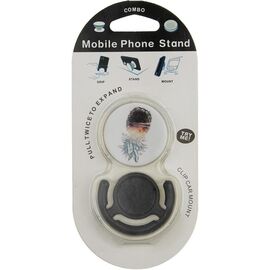 Придбати Держатель для телефона TOTO Popsocket plastic BNS 82 Pineapple Black, image , характеристики, відгуки