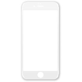 Купить Защитное стекло TOTO 5D Full Cover Tempered Glass iPhone 6/6s White, фото , характеристики, отзывы