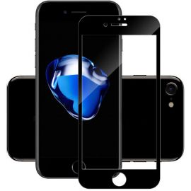 Придбати Защитное стекло TOTO 5D Full Cover Tempered Glass iPhone 7/8/SE 2020 Black, image , характеристики, відгуки