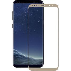 Придбати Защитное стекло Mocolo 3D Full Cover Tempered Glass Samsung Galaxy S8 Plus Gold, image , характеристики, відгуки