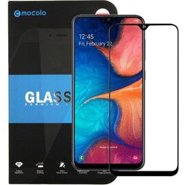 Придбати Защитное стекло Mocolo 2.5D Full Cover Tempered Glass Samsung Galaxy A20/A30/A30s/A50/A50s Black, image , характеристики, відгуки