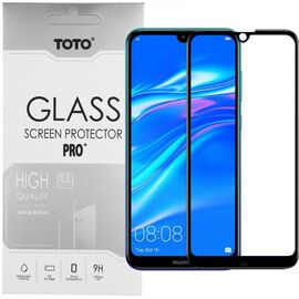 Купить Защитное стекло TOTO 5D Full Cover Tempered Glass Huawei Y7 2019 Black, фото , характеристики, отзывы