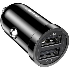 Придбати Автомобильное зарядное устройство AWEI C-826 Quick Charge 3.0 2USB Black, image , характеристики, відгуки