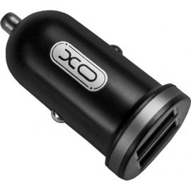 Купить Автомобильное зарядное устройство XO TZ08 2.1A/2 USB Type-C Cable Black, фото , характеристики, отзывы