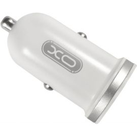 Купить Автомобильное зарядное устройство XO TZ08 2.1A/2 USB Type-C Cable White, фото , характеристики, отзывы