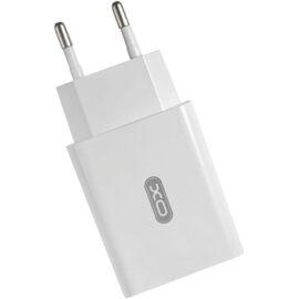 Придбати Сетевое зарядное устройство XO L36 QC 3.0 18W/1USB + Type-C Cable White, image , характеристики, відгуки