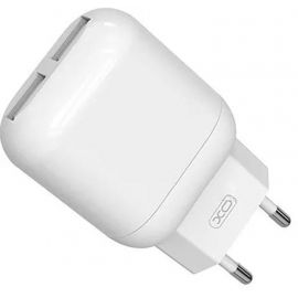 Купить Сетевое зарядное устройство XO L78 2.4A/2USB White, фото , характеристики, отзывы