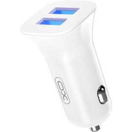 Купить Автомобильное зарядное устройство XO TZ10/CC31 2.4A/2 USB White, фото , характеристики, отзывы