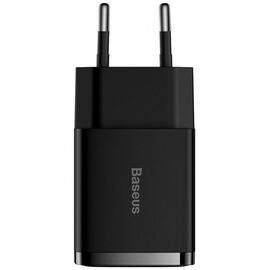 Купить Сетевое зарядное устройство Baseus Compact Charger 2USB 10.5W EU Black, фото , характеристики, отзывы