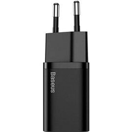 Придбати Сетевое зарядное устройство Baseus Super Si Quick Charger USB-C 30W EU Black, image , характеристики, відгуки