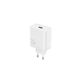 Купить Сетевое зарядное устройство Celebrat C-H8-EU 25W Wall Charger + Type-C Cable White, фото , характеристики, отзывы