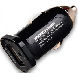 Придбати Автомобильное зарядное устройство Remax 2.1 A Car Charger Black, image , характеристики, відгуки