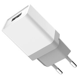 Придбати Сетевое зарядное устройство GOLF GF-U1 Travel charger + Lightning cable 1USB 1A White, image , характеристики, відгуки