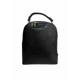 Купить - Кожаная сумка Italian Bags Рюкзак Italian Bags 1057_black Кожаный Черный, фото , характеристики, отзывы