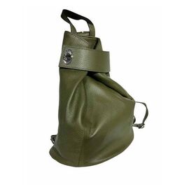 Купить - Кожаная сумка Italian Bags Рюкзак Italian Bags 11307_green Кожаный Зеленый, фото , характеристики, отзывы