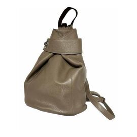 Купить Кожаная сумка Italian Bags Рюкзак Italian Bags 11307_taupe Кожаный Серо-коричневый, фото , характеристики, отзывы