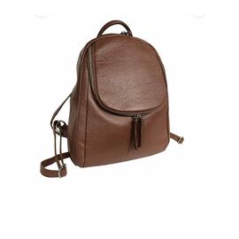 Купить - Кожаная сумка Italian Bags Рюкзак Italian Bags 11759_brown Кожаный Коричневый, фото , характеристики, отзывы