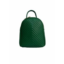 Купить - Кожаная сумка Italian Bags Рюкзак Italian Bags 11955_green Кожаный Зеленый, фото , характеристики, отзывы