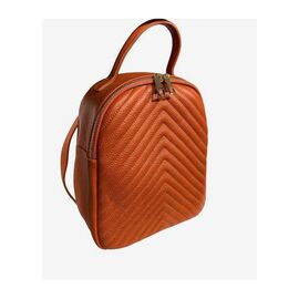 Купить - Кожаная сумка Italian Bags Рюкзак Italian Bags 11955_orange Кожаный Оранжевый, фото , характеристики, отзывы