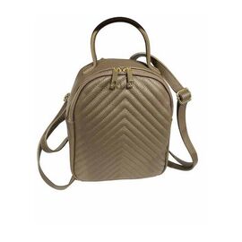 Купить - Кожаная сумка Italian Bags Рюкзак Italian Bags 11955_taupe Кожаный Серо-коричневый, фото , характеристики, отзывы