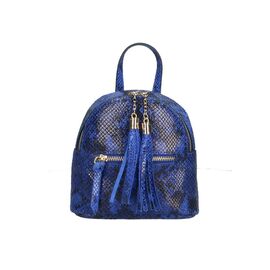 Кожаная сумка Italian Bags Рюкзак Italian Bags 188432_blue Кожаный Синий, фото 
