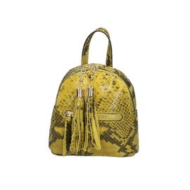 Кожаная сумка Italian Bags Рюкзак Italian Bags 188432_yellow Кожаный Желтый, фото 