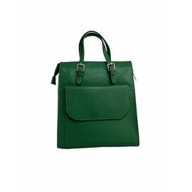 Купить - Кожаная сумка Italian Bags Рюкзак Italian Bags 82533_green Кожаный Зеленый, фото , характеристики, отзывы