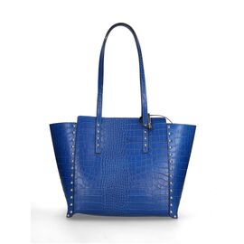 Купить - Кожаная сумка Italian Bags Сумка На Каждый День Italian Bags 10083_blue Кожаная Синий, фото , характеристики, отзывы