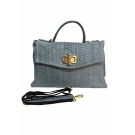 Купить - Кожаная сумка Italian Bags Деловая Сумка Italian Bags 103930_sky Кожаная Синий, фото , характеристики, отзывы