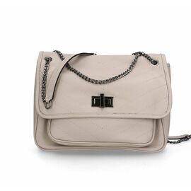 Придбати Кожаная сумка Italian Bags Клатч Italian Bags 10696_beige1 Кожаный Бежевый, image , характеристики, відгуки