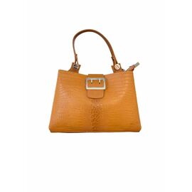Придбати Кожаная сумка Italian Bags Деловая Сумка Italian Bags 108540_cuoio Кожаная Светло-коричневый, image , характеристики, відгуки