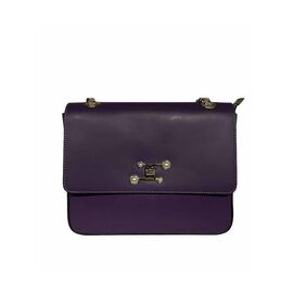Купить - Кожаная сумка Italian Bags Клатч Italian Bags 10860_fiolet Кожаный Фиолетовый, фото , характеристики, отзывы