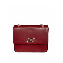Купить Кожаная сумка Italian Bags Клатч Italian Bags 10860_red Кожаный Красный, фото , характеристики, отзывы
