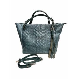 Придбати Кожаная сумка Italian Bags Деловая Сумка Italian Bags 111831_petrolio Кожаная Синий, image , характеристики, відгуки