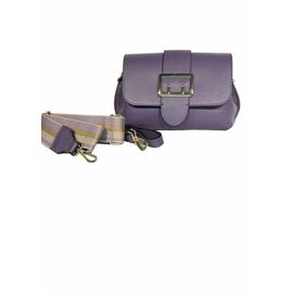 Купить - Кожаная сумка Italian Bags Клатч Italian Bags 11696_viola Кожаный Синий, фото , характеристики, отзывы