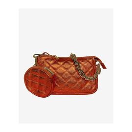 Придбати Кожаная сумка Italian Bags Клатч Italian Bags 11718_orange Кожаный Оранжевый, image , характеристики, відгуки