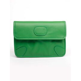 Купить - Кожаная сумка Italian Bags Клатч Italian Bags 11725_green Кожаный Зеленый, фото , характеристики, отзывы
