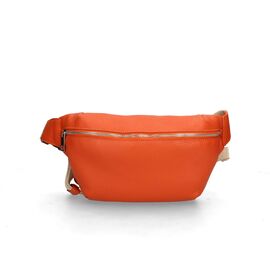Придбати Шкіряна сумка Italian Bags Клатч Italian Bags 11732_papaya Шкіряний Помаранчевий, image , характеристики, відгуки