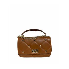 Придбати Кожаная сумка Italian Bags Клатч Italian Bags 11809_cuoio Кожаный Светло-коричневый, image , характеристики, відгуки