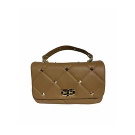 Придбати Кожаная сумка Italian Bags Клатч Italian Bags 11809_taupe Кожаный Серо-коричневый, image , характеристики, відгуки