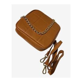 Придбати Кожаная сумка Italian Bags Клатч Italian Bags 11890_cuoio Кожаный Светло-коричневый, image , характеристики, відгуки