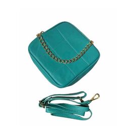 Придбати Кожаная сумка Italian Bags Клатч Italian Bags 11890_tiffany Кожаный Зеленый, image , характеристики, відгуки