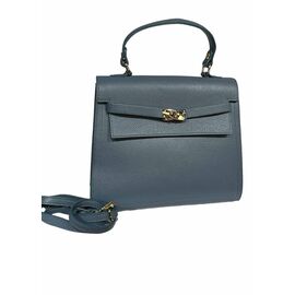 Купить - Кожаная сумка Italian Bags Сумка На Каждый День Italian Bags 11988_sky Кожаная Синий, фото , характеристики, отзывы
