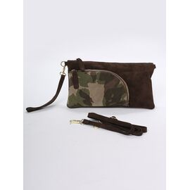 Придбати Кожаная сумка Genuine Leather Клатч Genuine Leather 1253_brown Кожаный Коричневый, image , характеристики, відгуки