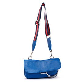 Купить - Кожаная сумка Italian Bags Клатч Italian Bags 1277_blue Кожаный Синий, фото , характеристики, отзывы