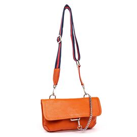 Придбати - Шкіряна сумка Italian Bags Клатч Italian Bags 1277_orange Шкіряний Помаранчевий, image , характеристики, відгуки