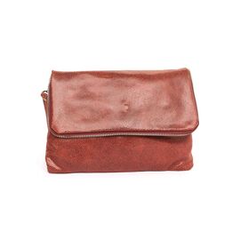 Купить - Кожаная сумка Genuine Leather Клатч Genuine Leather 1407_bordo Кожаный Бордовый, фото , характеристики, отзывы
