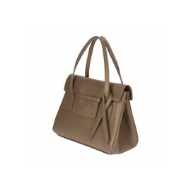 Купить - Кожаная сумка Italian Bags Сумка На Каждый День Italian Bags 191942_taupe Кожаная Серо-коричневый, фото , характеристики, отзывы