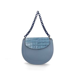 Придбати - Шкіряна сумка Italian Bags Клатч Italian Bags 1966_sky Шкіряний Синій, image , характеристики, відгуки