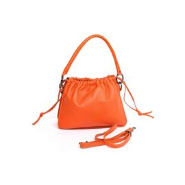 Придбати - Шкіряна сумка Italian Bags Сумка на кожен день Italian Bags 2240_papaya Шкіряна Помаранчевий, image , характеристики, відгуки